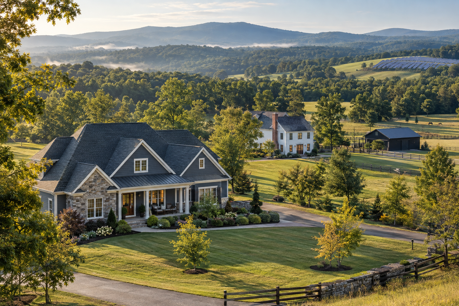 Central Virginia homes, investment property, acreage, and solar land
